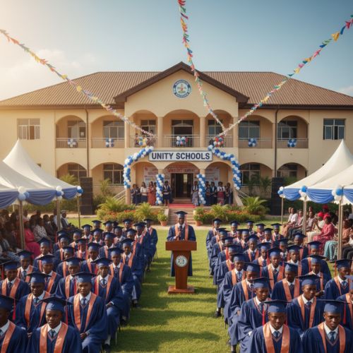 Unity schools students graduation